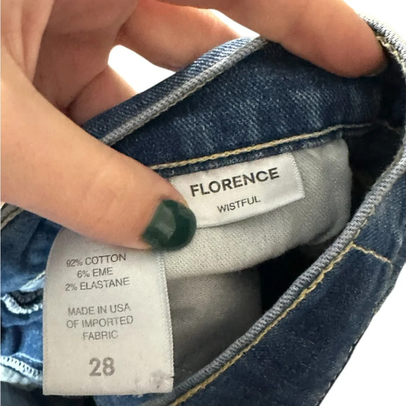 AMO Florence Pleated Jeans Size 28 - Picture 7 of 10